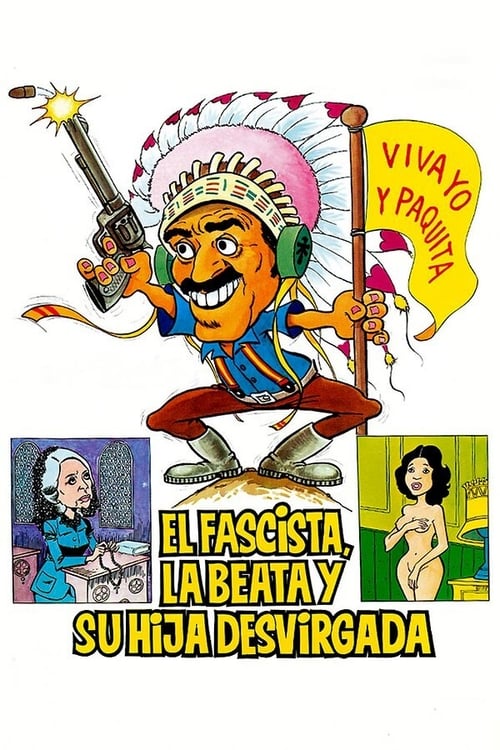 постер El fascista la beata y su hija desvirgada